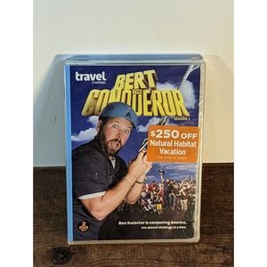 NEW! Bert The Conqueror - Season 1 - Travel Channel- Bert Kreischer DVD - RARE